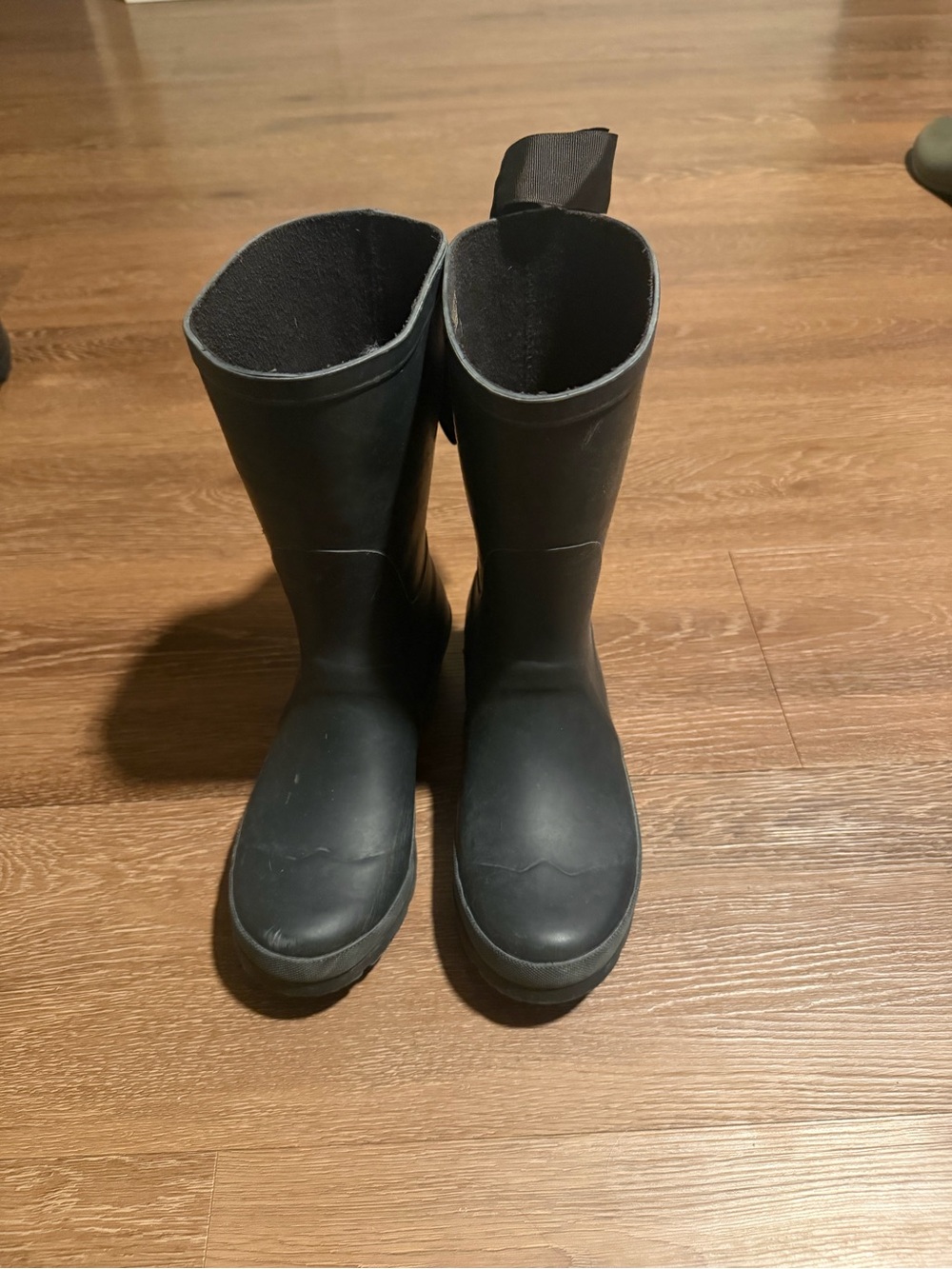 Lemon Black Women's Winter Rain Boots